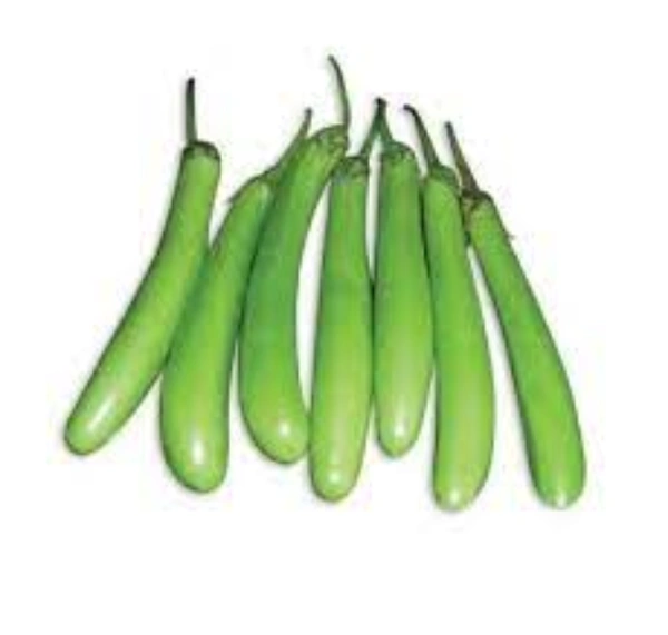 Brinjal long : 500 gms (Add 2 quantity to your cart for 1 kg order)